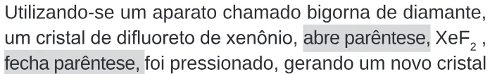 Trecho original com figura, tabela ou fórmula da questão 133 do ENEM 2020 - 2º Dia – Caderno 11 – Laranja (braile e ledor) – Reaplicação/PPL.