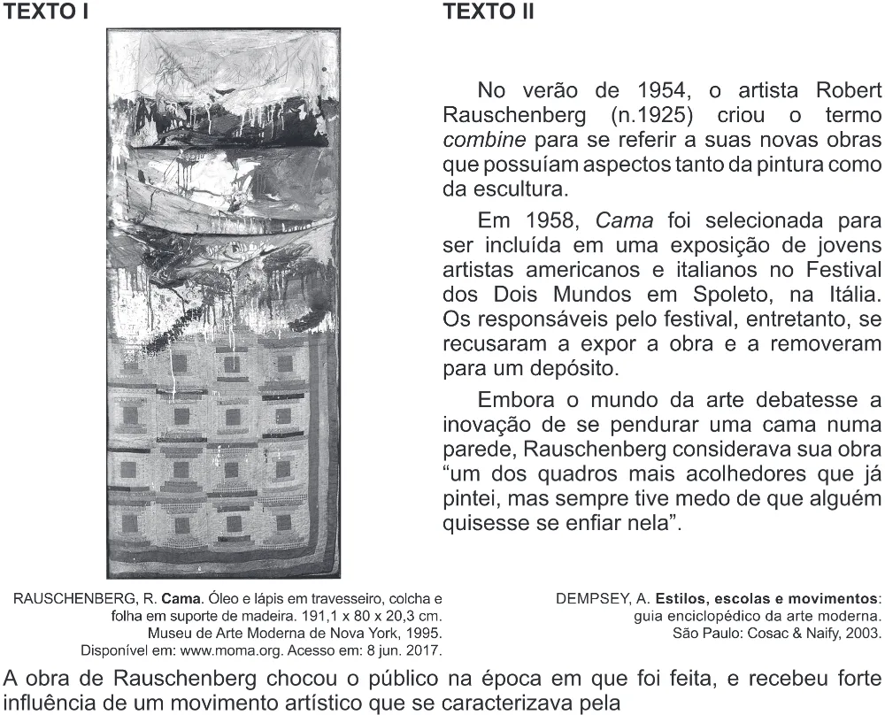 Trecho original com figura, tabela ou fórmula da questão 45 do ENEM 2017 - 1º Dia - Caderno 1 - Azul (Ampliada) – Aplicação regular.