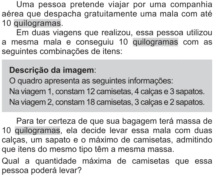 Trecho original com figura, tabela ou fórmula da questão 150 do ENEM 2021 - 2º Dia – Caderno 11 – Laranja (braile e ledor) – Aplicação Regular.