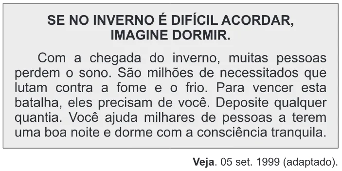 Trecho original com figura, tabela ou fórmula da questão 127 do ENEM 2011 - 2º Dia - Caderno 6 - Cinza – Aplicação regular.