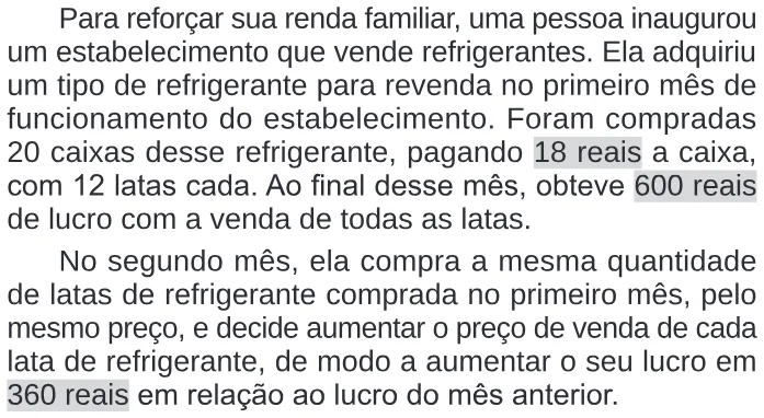 Trecho original com figura, tabela ou fórmula da questão 148 do ENEM 2024 - 2º Dia – Caderno 11 – Laranja (braile e ledor) – Reaplicação/PPL.