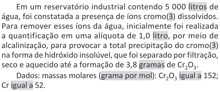 Trecho original com figura, tabela ou fórmula da questão 113 do ENEM 2025 - 2º Dia – Caderno 11 – Laranja (Braile e ledor) – Aplicação Regular - (Ledor) - Belém, Ananindeua e Marituba.