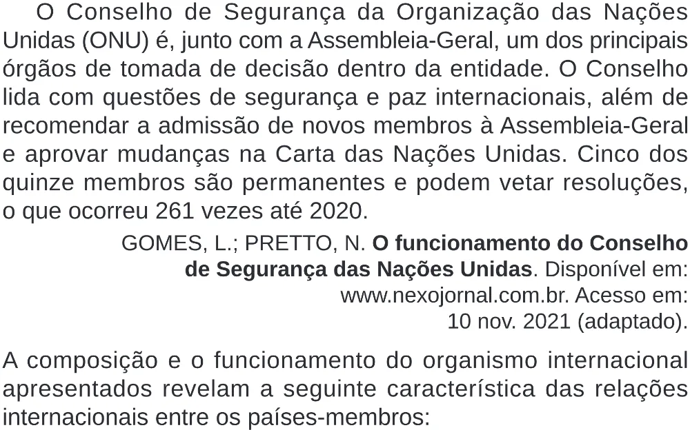 Trecho original com figura, tabela ou fórmula da questão 48 do ENEM 2024 - 1º Dia – Caderno 10 – Roxo (Libras) – Aplicação Regular - (Superampliada).