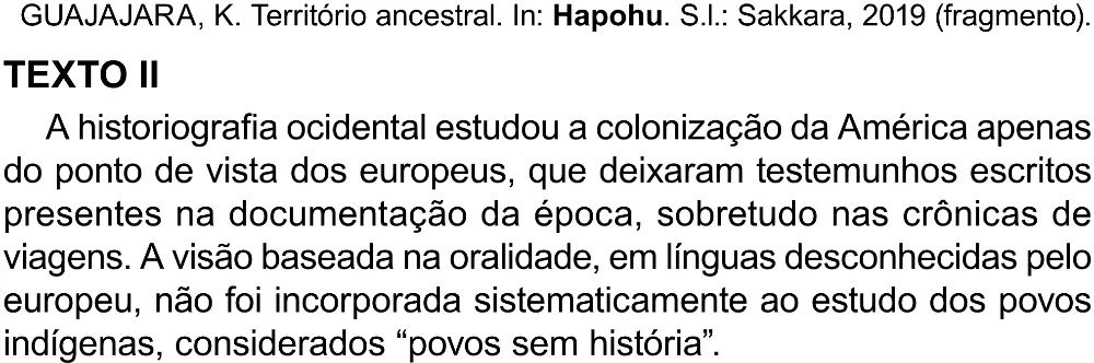 Trecho original com figura, tabela ou fórmula da questão 48 do ENEM 2023 - 1º Dia – Caderno 4 – Rosa (Superampliada) – Reaplicação/PPL.