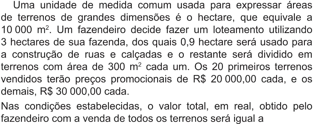 Trecho original com figura, tabela ou fórmula da questão 138 do ENEM 2021 - 2º Dia – Caderno 12 – Verde (Libras – Superampliada) – Aplicação Regular.