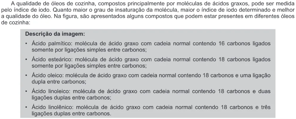 Trecho original com figura, tabela ou fórmula da questão 67 do ENEM 2013 - 1º Dia - Caderno 3 - Branco – Ledor.