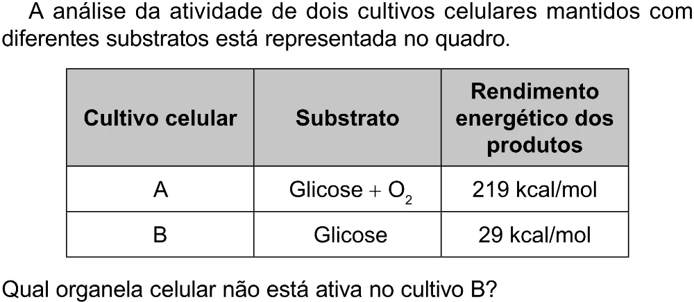 Trecho original com figura, tabela ou fórmula da questão 113 do ENEM 2023 - 2º Dia – Caderno 8 – Rosa (Superampliada) – Reaplicação/PPL.