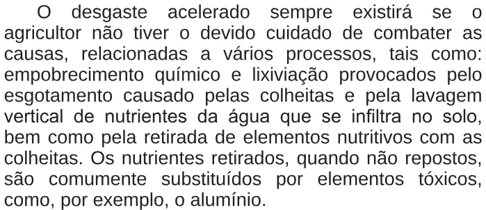 Trecho original com figura, tabela ou fórmula da questão 76 do ENEM 2017 - 1º Dia - Caderno 2 - Amarelo – Aplicação regular.