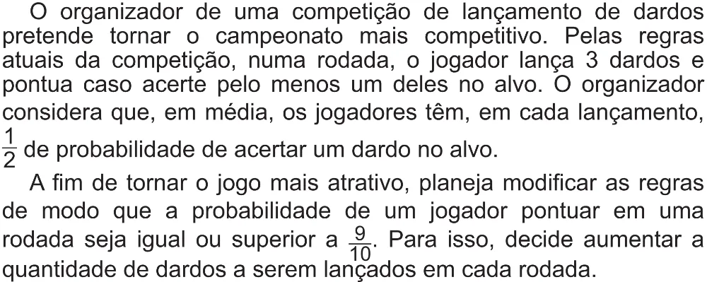 Trecho original com figura, tabela ou fórmula da questão 177 do ENEM 2021 - 2º Dia – Caderno 5 – Amarelo (Superampliada) – Aplicação Regular.