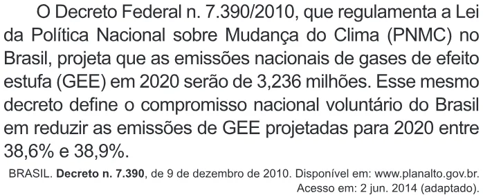 Trecho original com figura, tabela ou fórmula da questão 50 do ENEM 2018 - 1º Dia - Caderno 15 - Branco - Reaplicação/PPL.
