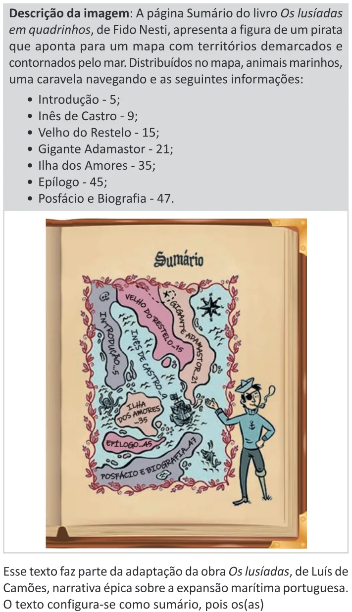 Trecho original com figura, tabela ou fórmula da questão 7 do ENEM 2025 - 1º Dia – Caderno 9 – Laranja (Braile e ledor) – Reaplicação - (Ledor).