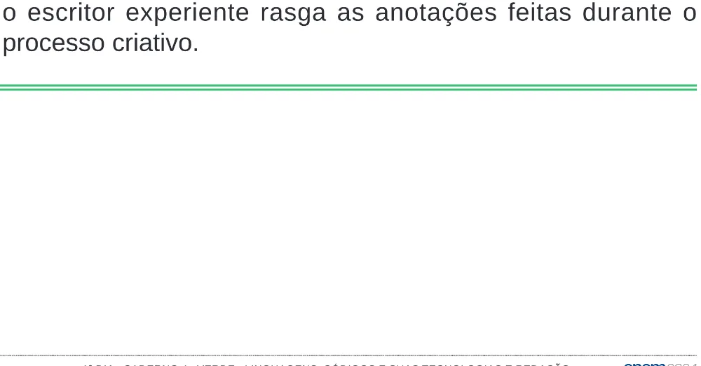 Alternativa E da questão 3 (espanhol) do ENEM 2024 - 1º Dia – Caderno 4 – Verde (Superampliada) – Reaplicação/PPL.