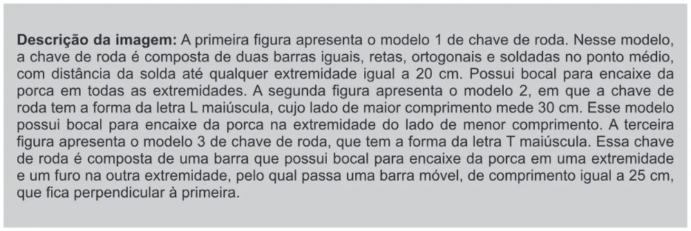 Trecho original com figura, tabela ou fórmula da questão 66 do ENEM 2013 - 1º Dia - Caderno 3 - Branco – Ledor.