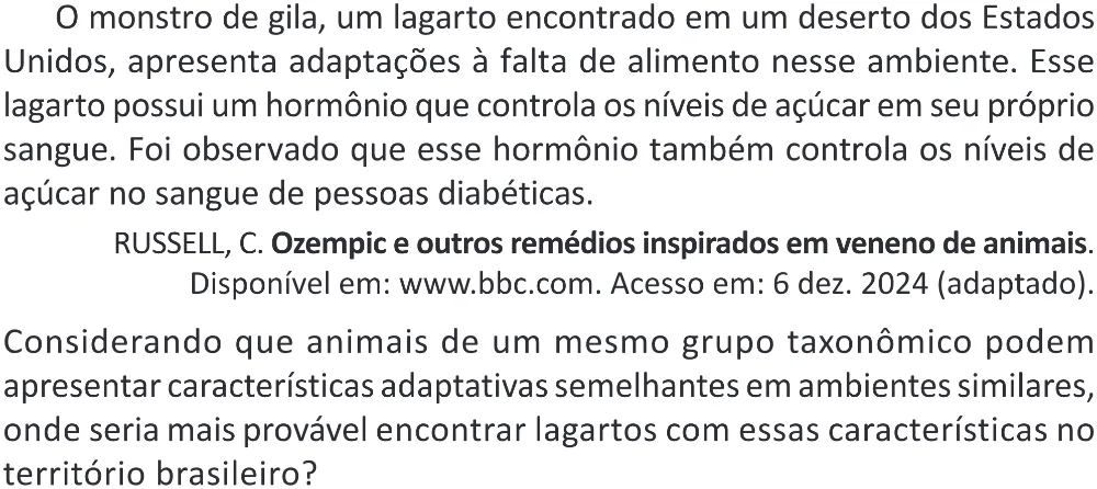 Trecho original com figura, tabela ou fórmula da questão 91 do ENEM 2025 - 2º Dia – Caderno 11 – Laranja (Braile e ledor) – Aplicação Regular - (Superampliada).