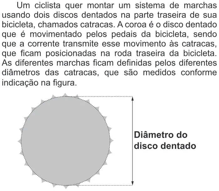 Trecho original com figura, tabela ou fórmula da questão 145 do ENEM 2019 - 2º Dia – Caderno 7 – Azul – Aplicação Regular.