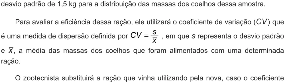 Trecho original com figura, tabela ou fórmula da questão 146 do ENEM 2021 - 2º Dia – Caderno 7 – Azul – Aplicação digital.