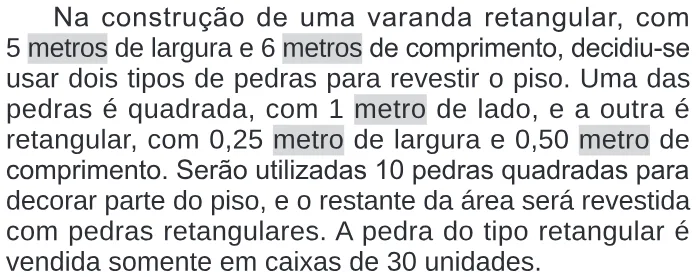 Trecho original com figura, tabela ou fórmula da questão 168 do ENEM 2024 - 2º Dia – Caderno 11 – Laranja (braile e ledor) – Aplicação Regular.