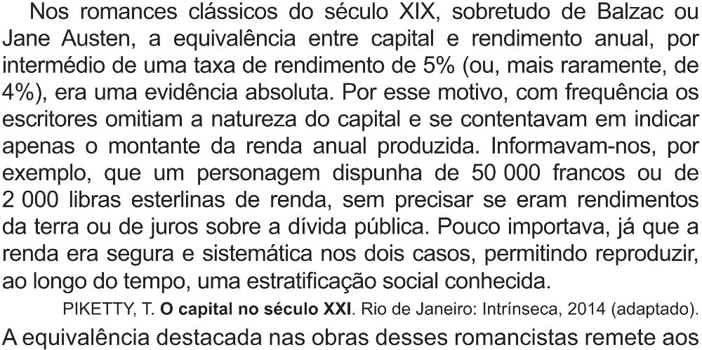 Trecho original com figura, tabela ou fórmula da questão 85 do ENEM 2021 - 1º Dia – Caderno 2 – Amarelo (Superampliada) – Reaplicação/PPL/Segunda Oportunidade.