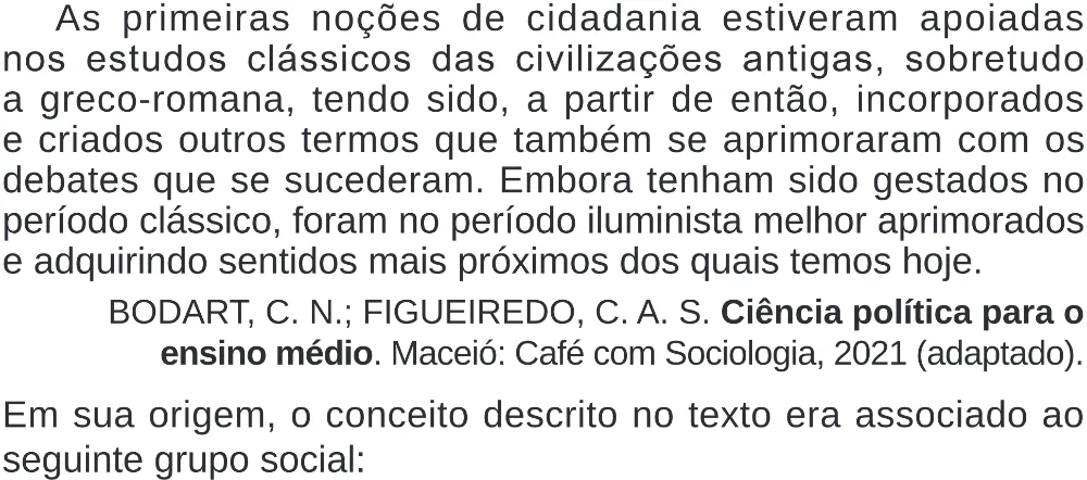 Trecho original com figura, tabela ou fórmula da questão 59 do ENEM 2024 - 1º Dia – Caderno 4 – Verde (Superampliada) – Reaplicação/PPL.