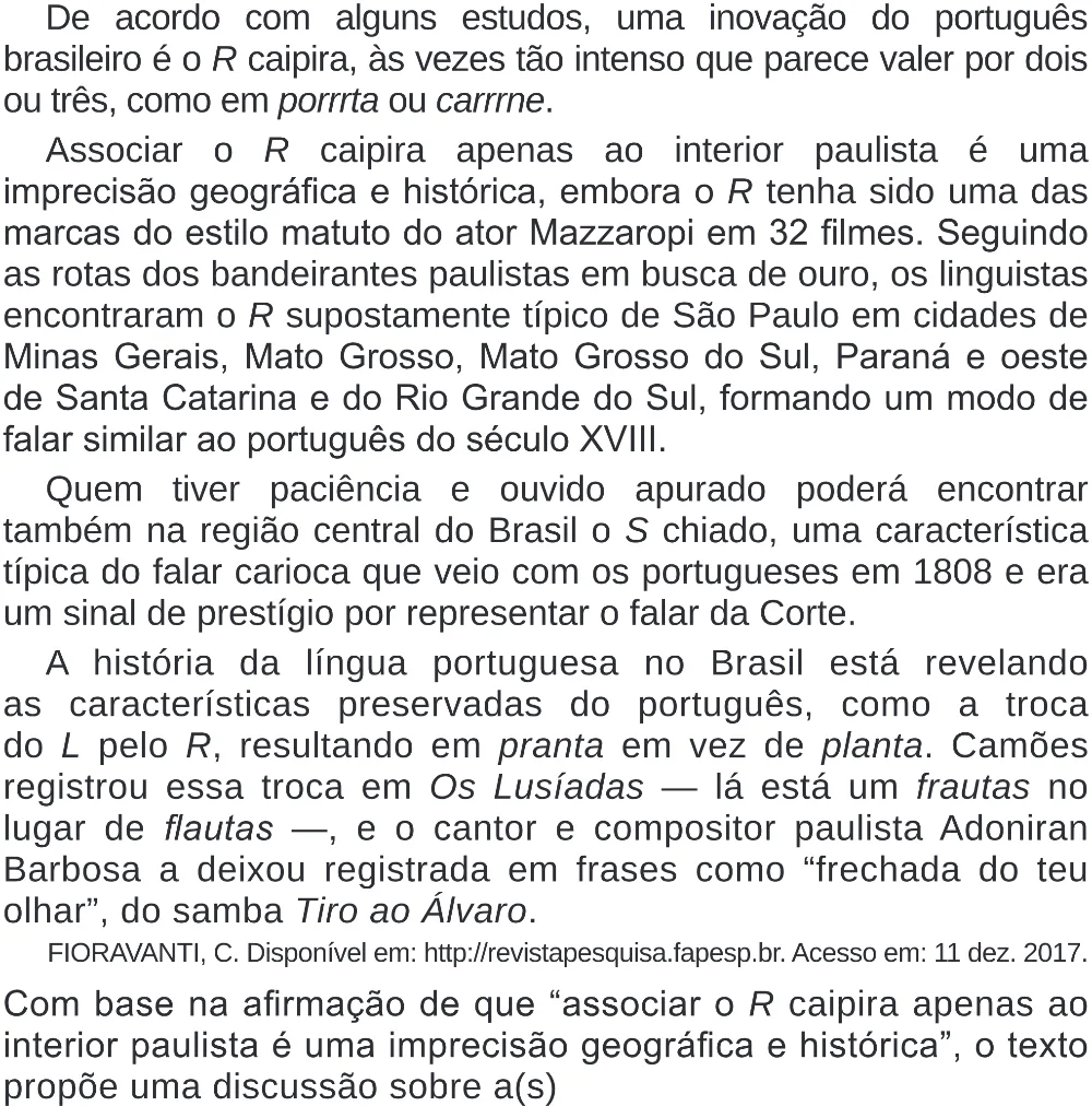 Trecho original com figura, tabela ou fórmula da questão 35 do ENEM 2020 - 1º Dia – Caderno 4 – Rosa (Superampliada) – Reaplicação/PPL.