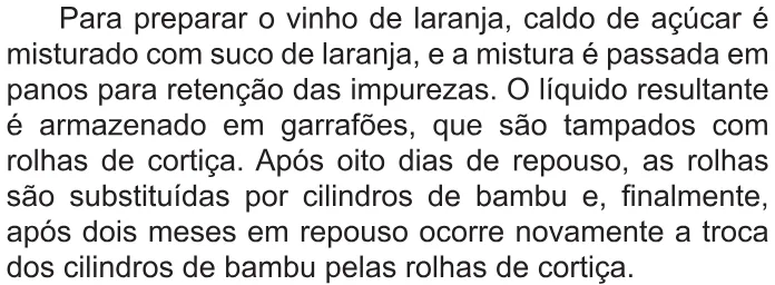Trecho original com figura, tabela ou fórmula da questão 122 do ENEM 2021 - 2º Dia – Caderno 8 – Rosa – Reaplicação/PPL/Segunda Oportunidade.