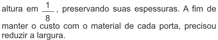 Trecho original com figura, tabela ou fórmula da questão 151 do ENEM 2014 - 2º Dia - Caderno 6 - Cinza – Aplicação regular.