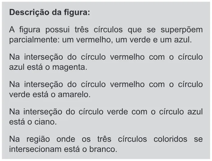 Trecho original com figura, tabela ou fórmula da questão 130 do ENEM 2019 - 2º Dia – Caderno 11 – Laranja (Braile e Ledor) – Aplicação Regular.