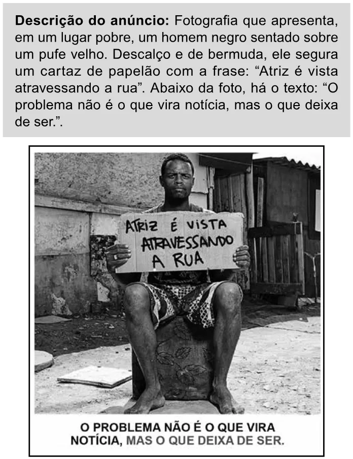 Trecho original com figura, tabela ou fórmula da questão 27 do ENEM 2023 - 1º Dia – Caderno 9 – Laranja (braile e ledor) – Reaplicação/PPL.