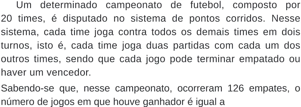 Trecho original com figura, tabela ou fórmula da questão 165 do ENEM 2020 - 2º Dia – Caderno 8 – Rosa (Superampliada) – Reaplicação/PPL.
