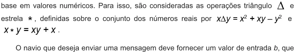Trecho original com figura, tabela ou fórmula da questão 162 do ENEM 2021 - 2º Dia – Caderno 5 – Amarelo – Aplicação digital.
