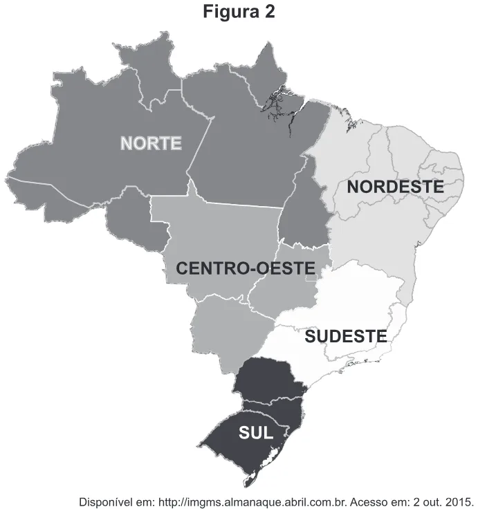 Trecho original com figura, tabela ou fórmula da questão 52 do ENEM 2018 - 1º Dia - Caderno 15 - Branco - Reaplicação/PPL.