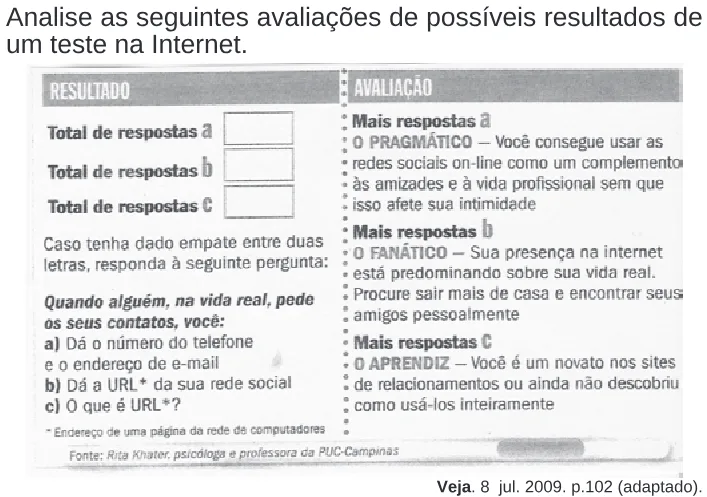 Trecho original com figura, tabela ou fórmula da questão 93 do ENEM 2009 - 2º Dia - Caderno 7 - Azul.
