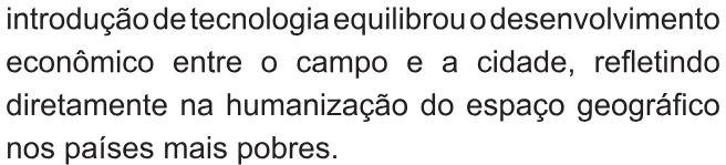 Alternativa A da questão 13 do ENEM 2010 - 1º Dia – Caderno 3 – Branco – Reaplicação/PPL.