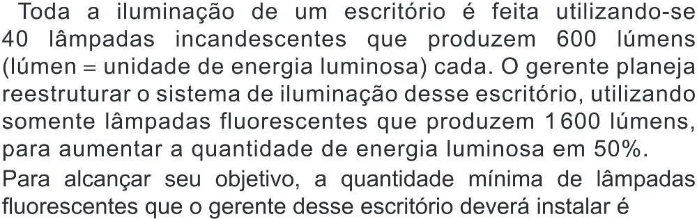 Trecho original com figura, tabela ou fórmula da questão 151 do ENEM 2022 - 2º Dia – Caderno 6 – Cinza (Superampliada) – Reaplicação/PPL.