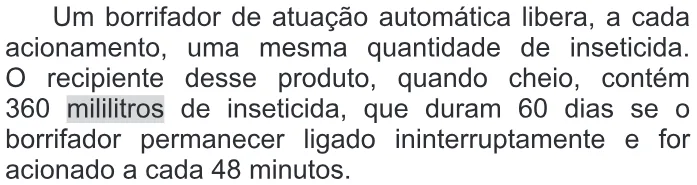 Trecho original com figura, tabela ou fórmula da questão 150 do ENEM 2022 - 2º Dia – Caderno 11 – Laranja (braile e ledor) – Aplicação Regular.