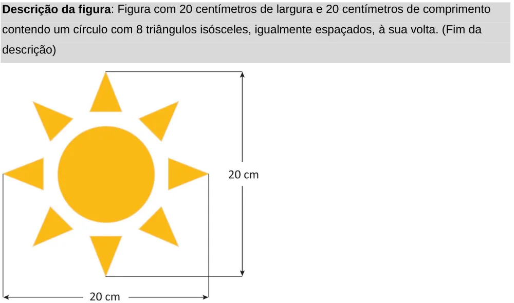 Trecho original com figura, tabela ou fórmula da questão 161 do ENEM 2025 - 2º Dia – Caderno 11 – Laranja (Braile e ledor) – Aplicação Regular - Leitor de tela (NVDA).