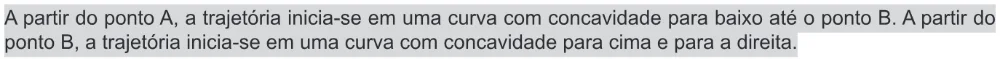 Alternativa E da questão 109 do ENEM 2019 - 2º Dia – Caderno 11 – Laranja – Reaplicação/PPL.