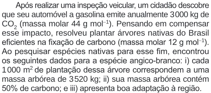 Trecho original com figura, tabela ou fórmula da questão 113 do ENEM 2024 - 2º Dia – Caderno 5 – Amarelo – Reaplicação/PPL.