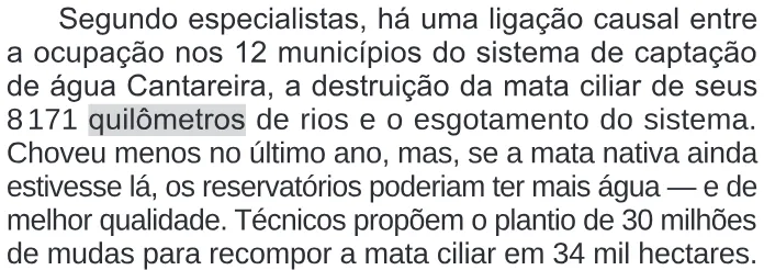 Trecho original com figura, tabela ou fórmula da questão 101 do ENEM 2024 - 2º Dia – Caderno 11 – Laranja (braile e ledor) – Reaplicação/PPL.