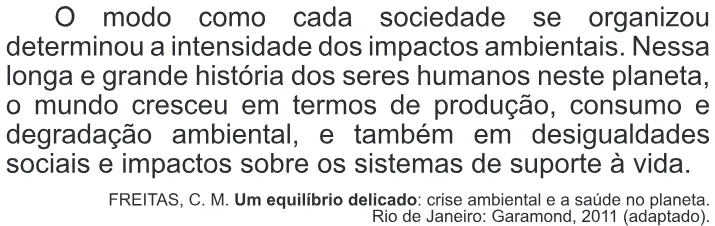 Trecho original com figura, tabela ou fórmula da questão 33 do ENEM 2014 - 1º Dia – Caderno 3 – Branco – Terceira aplicação.