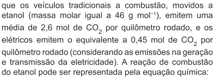 Trecho original com figura, tabela ou fórmula da questão 116 do ENEM 2020 - 2º Dia - Caderno 5 – Amarelo – Aplicação Regular.