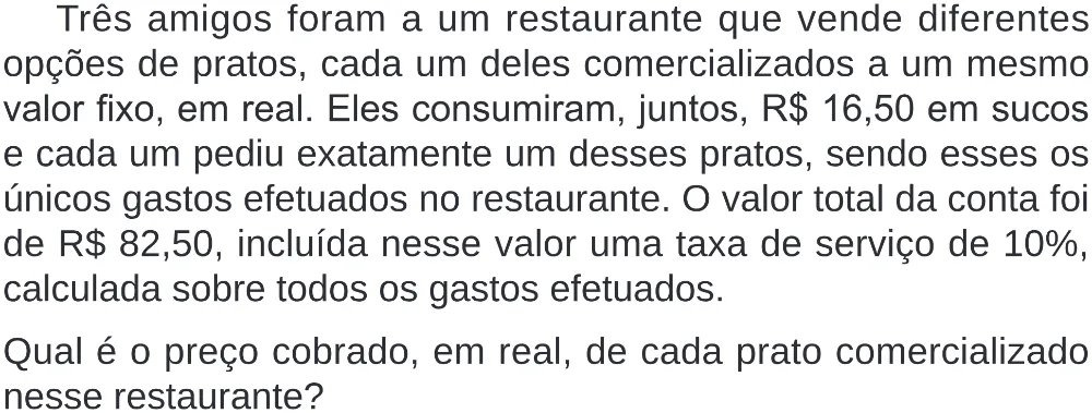 Trecho original com figura, tabela ou fórmula da questão 172 do ENEM 2024 - 2º Dia – Caderno 8 – Verde (Superampliada) – Reaplicação/PPL.
