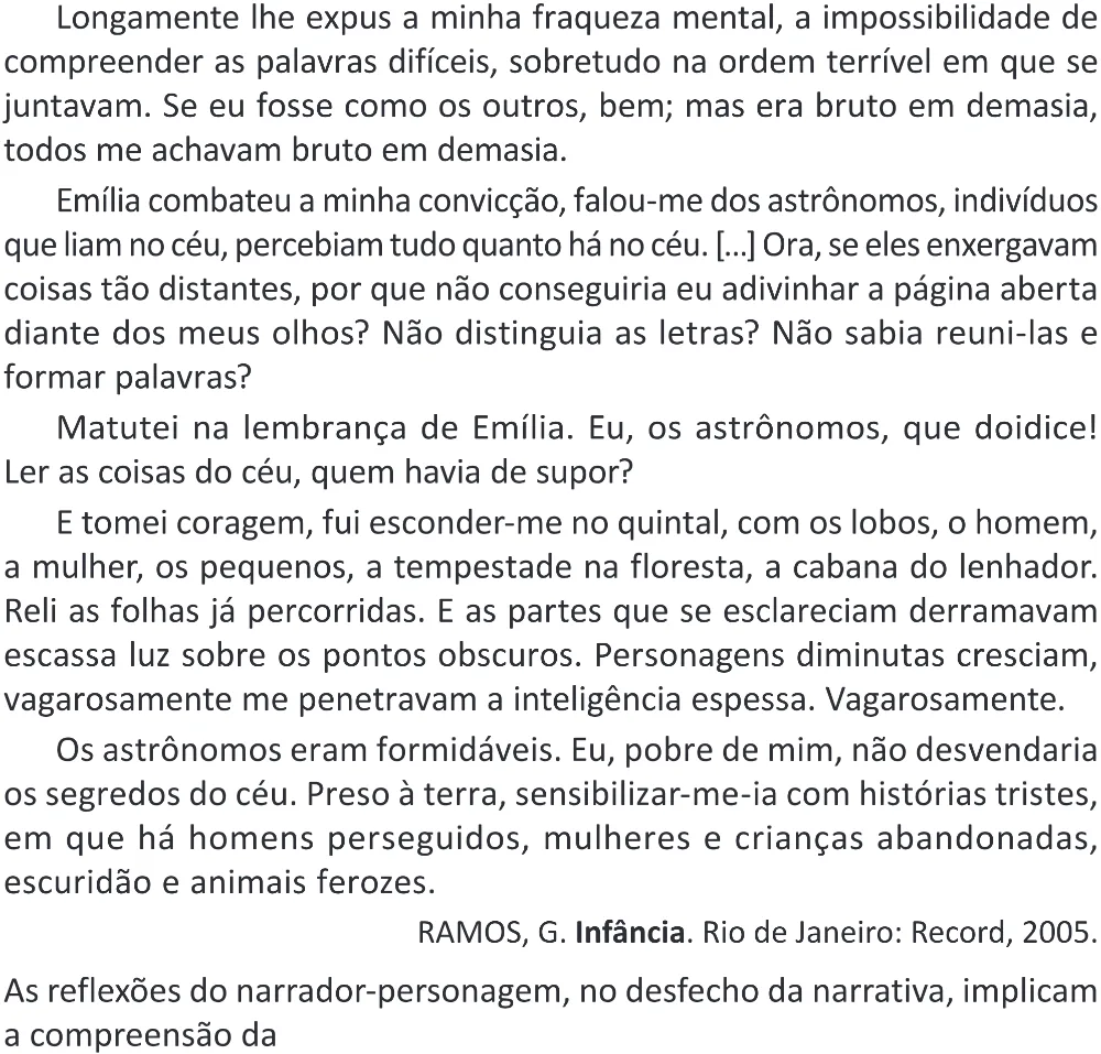 Trecho original com figura, tabela ou fórmula da questão 16 do ENEM 2025 - 1º Dia – Caderno 9 – Laranja (Braile e ledor) – Reaplicação - (Superampliada).