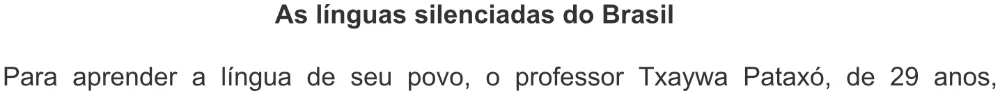 Trecho original com figura, tabela ou fórmula da questão 17 do ENEM 2022 - 1º Dia – Caderno 3 – Branco – Espanhol – Aplicação digital.
