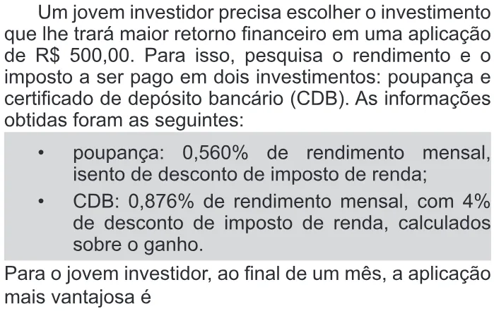 Trecho original com figura, tabela ou fórmula da questão 155 do ENEM 2011 - 2º Dia - Caderno 6 - Cinza – Ledor.