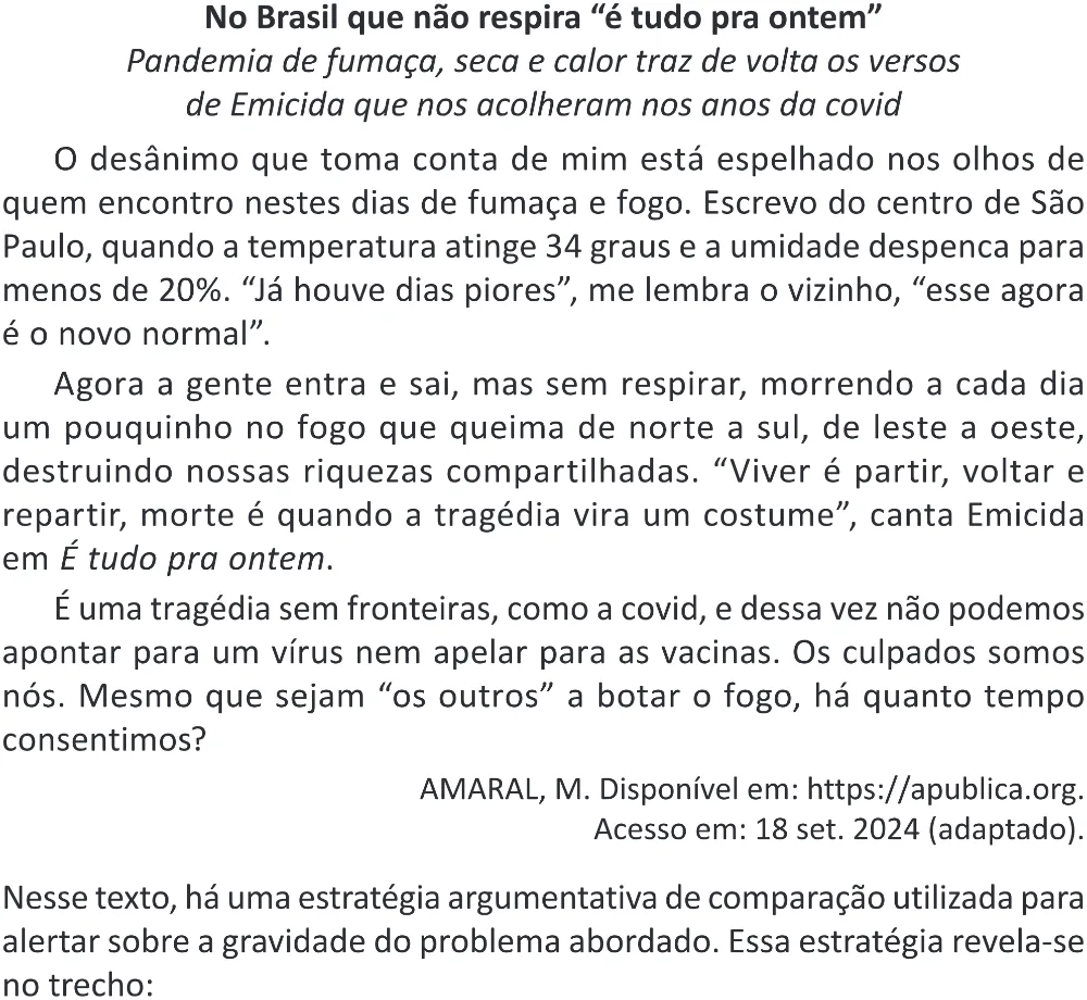 Trecho original com figura, tabela ou fórmula da questão 28 do ENEM 2025 - 1º Dia – Caderno 9 – Laranja (Braile e ledor) – Reaplicação - (Superampliada).