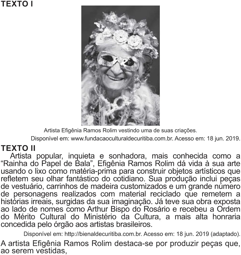 Trecho original com figura, tabela ou fórmula da questão 22 do ENEM 2021 - 1º Dia – Caderno 2 – Amarelo (Superampliada) – Reaplicação/PPL/Segunda Oportunidade.