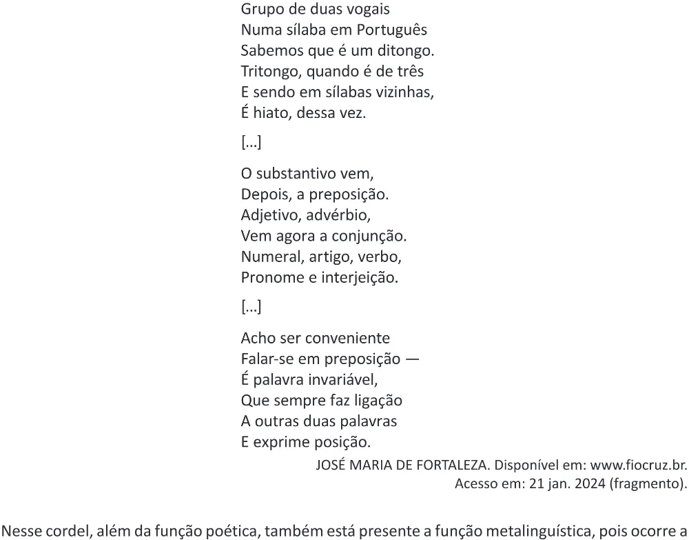 Trecho original com figura, tabela ou fórmula da questão 20 do ENEM 2025 - 1º Dia – Caderno 9 – Laranja (Braile e ledor) – Reaplicação - (Ampliada).