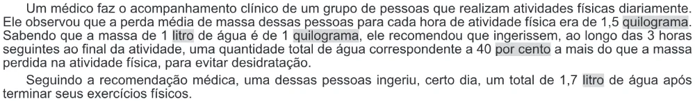 Trecho original com figura, tabela ou fórmula da questão 164 do ENEM 2022 - 2º Dia – Caderno 11 – Laranja (braile e ledor) – Aplicação Regular.