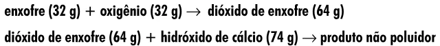 Trecho original com figura, tabela ou fórmula da questão 7 do ENEM 2001 - Caderno Amarelo.